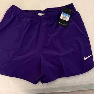 Nike Women's Deep Purple Athletic Shorts